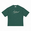 Mens Heavyweight Oversized Green Tee