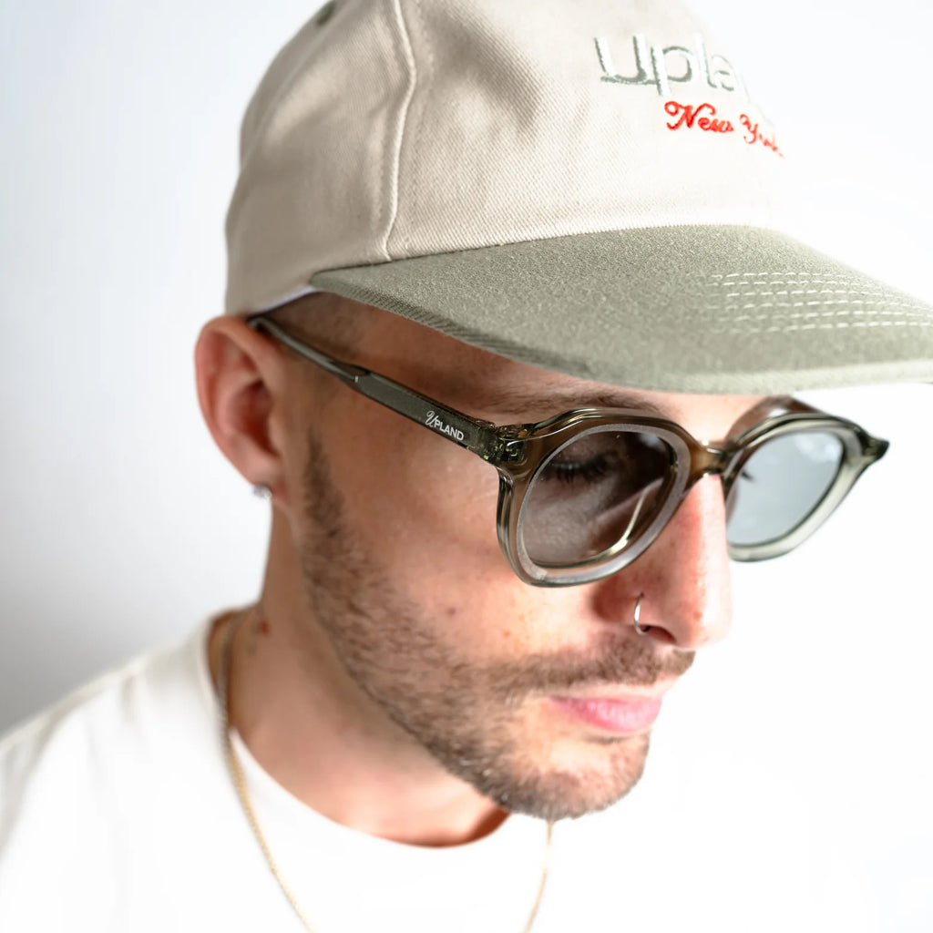 Green Retro Sunglasses