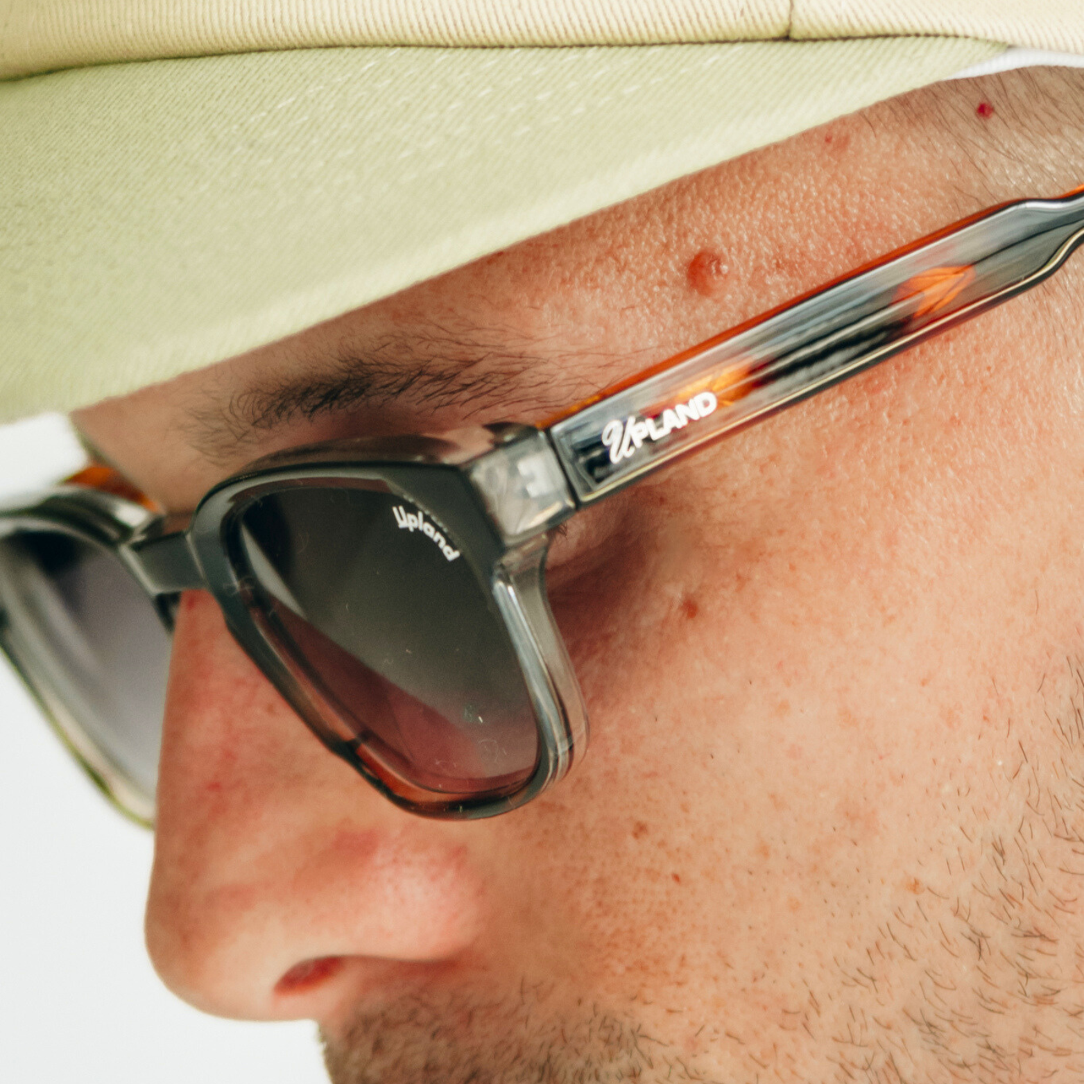 Full Turtle Shell Square Glasses