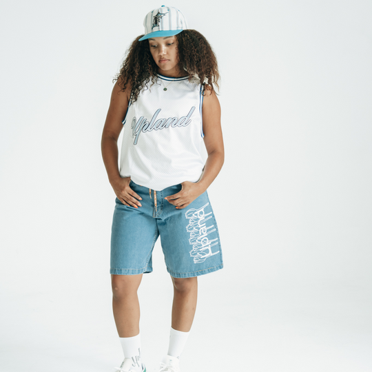 White Basketball Jersey