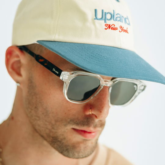 Translucent And Turtle Shell Two Tones Square Glasses