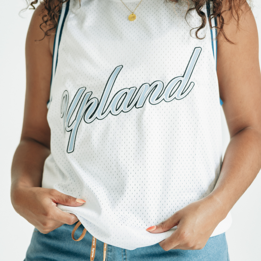 White Basketball Jersey