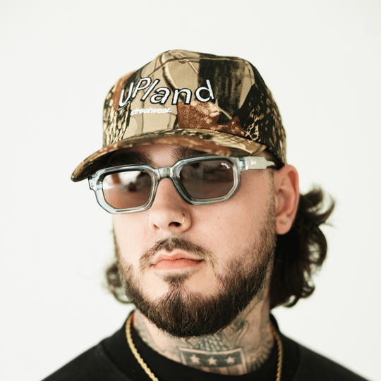 Woods Camo 5 Panel Snapback