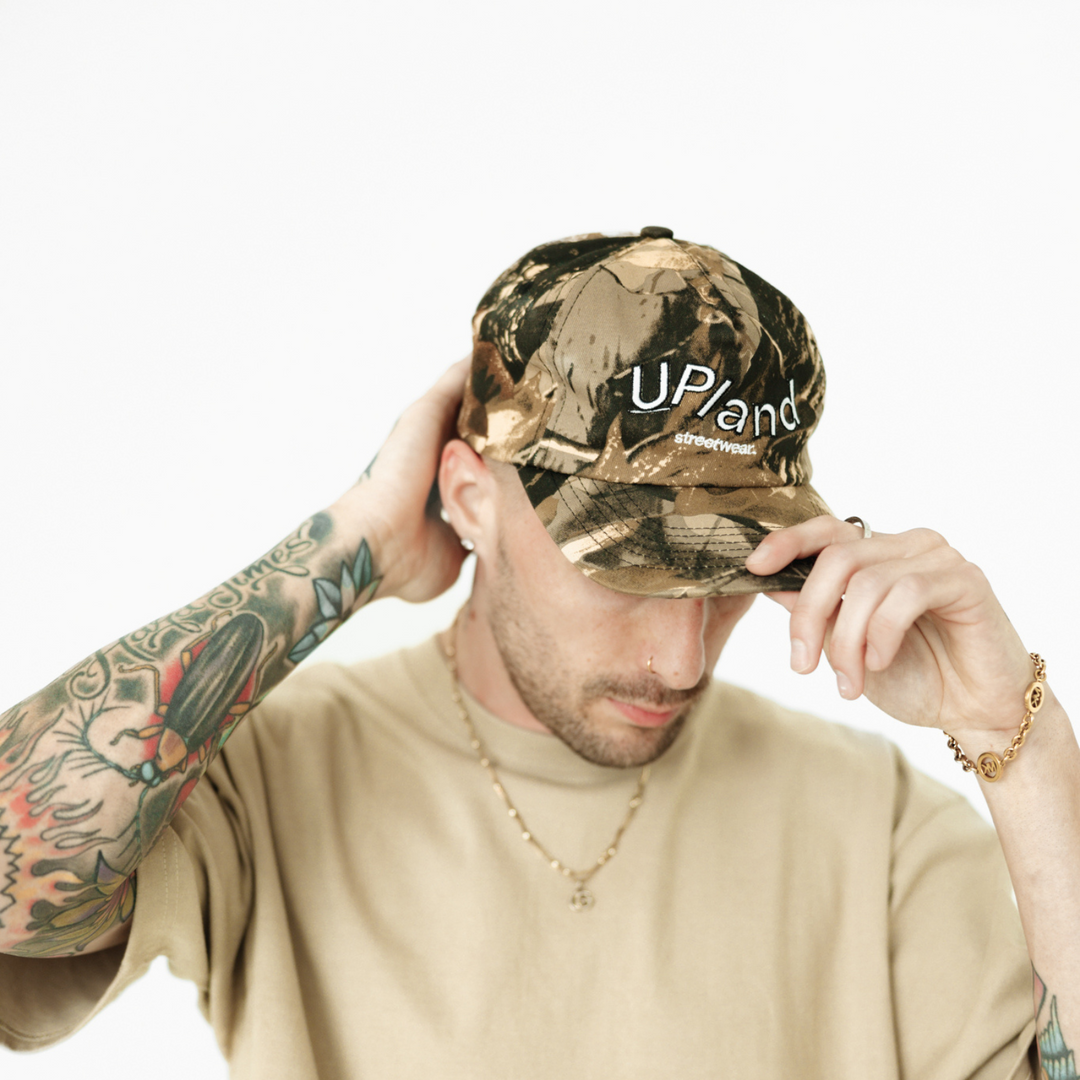 Woods Camo 5 Panel Snapback