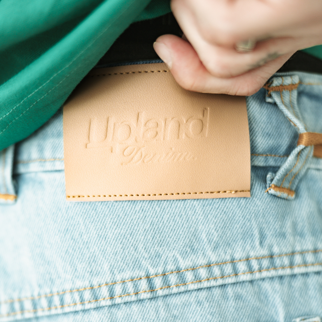 White Washed Baggy Denim