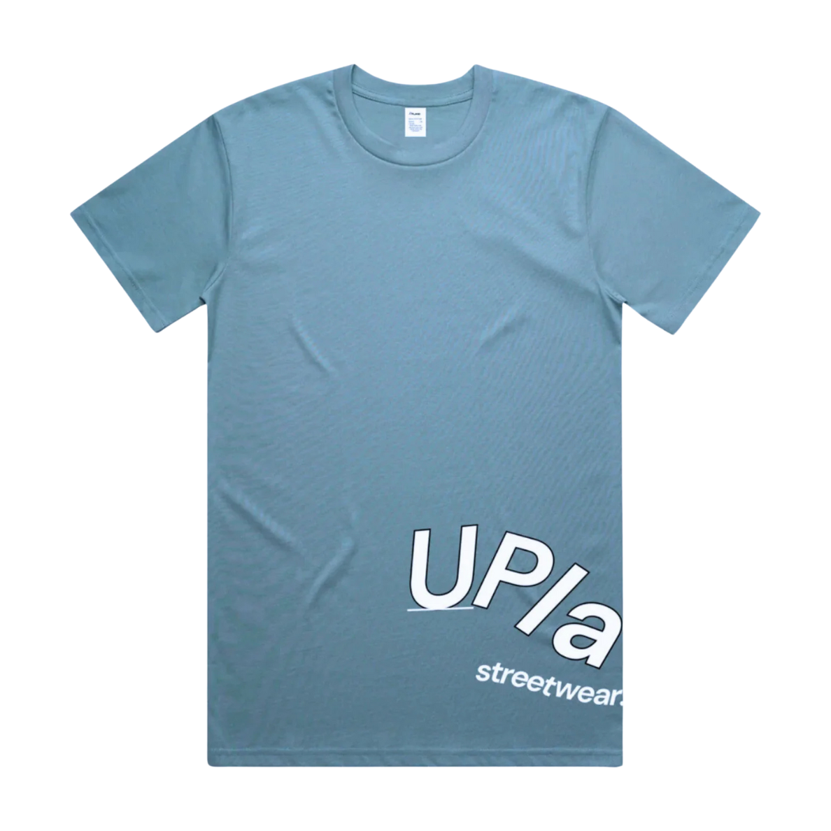 Blue Side Logo Tee