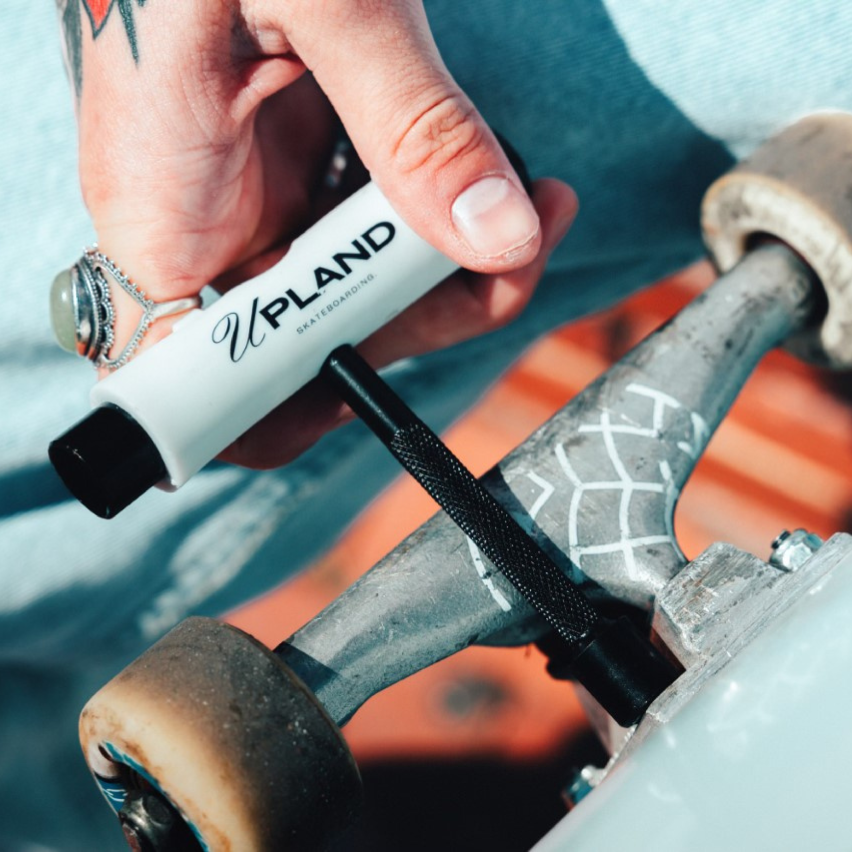 White Skateboard Tool