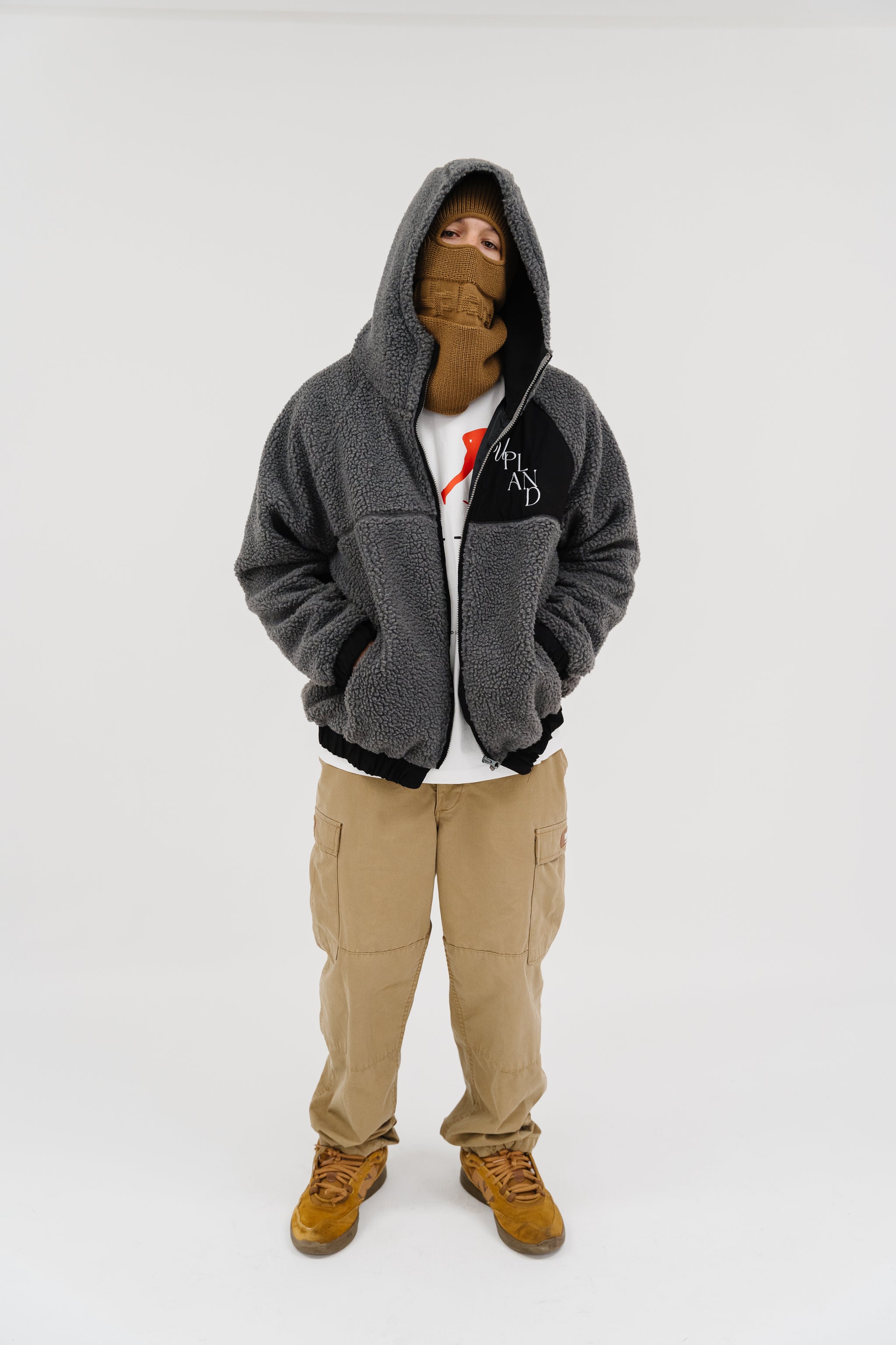 Yeezy on sale sherpa hoodie